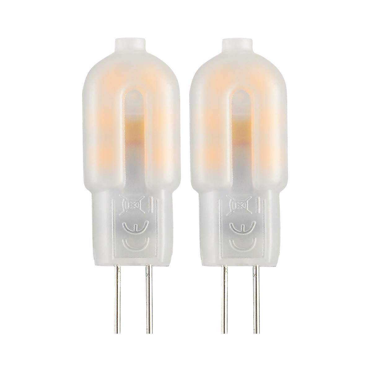 Kit 2pz lampadina led g4 1.5w 120lm 3000k