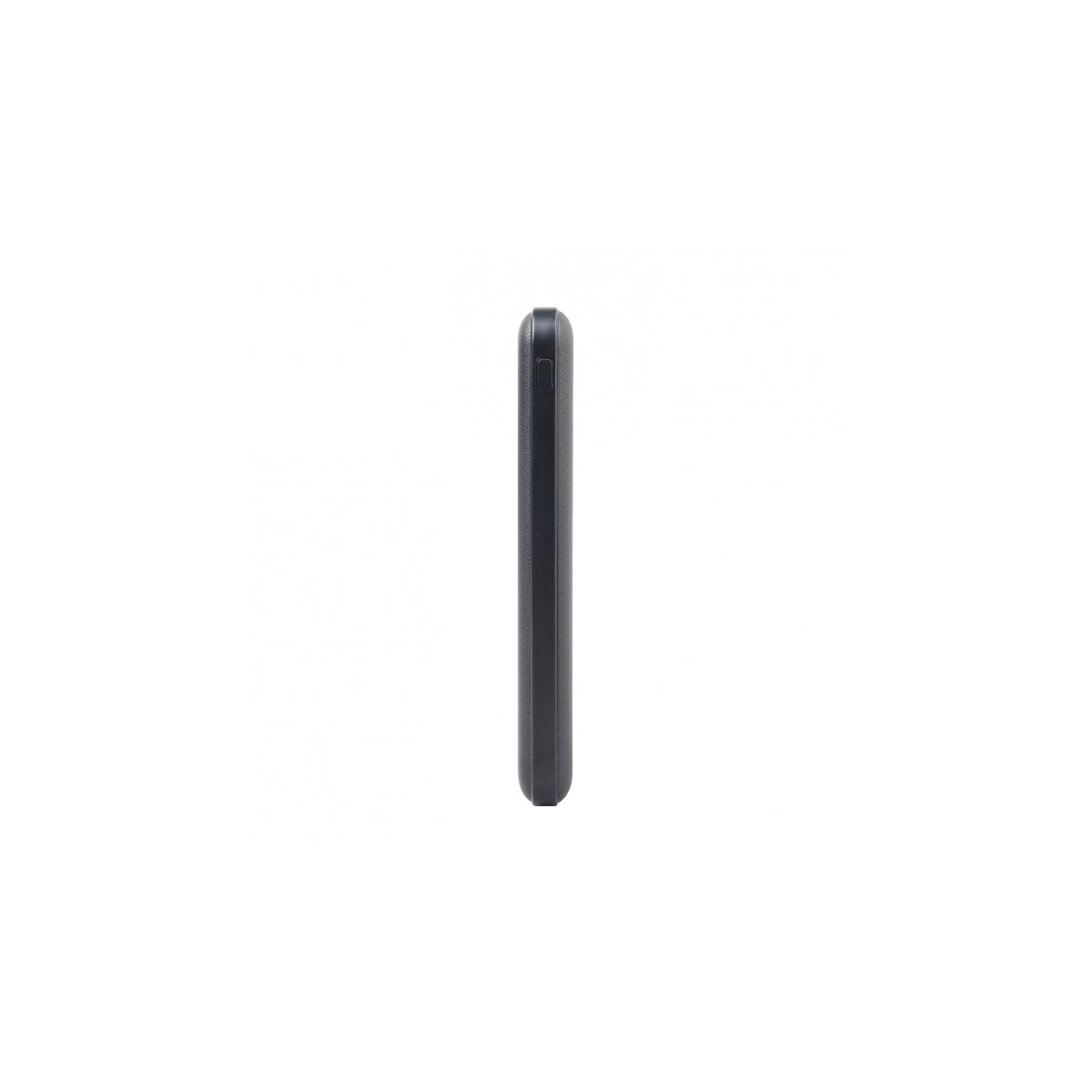 Powerbank VPB-L10BK con schermo LCD 10000 mAh USB e Type C Nero
