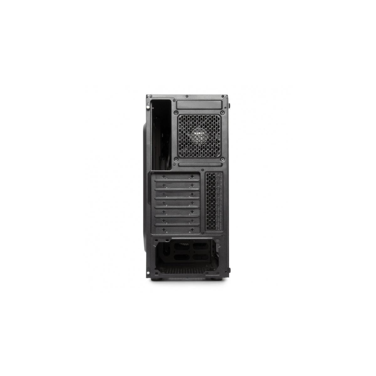 Case Atx Vultech VCO-A2699T con 1x USB 3.0 + 2x USB 2.0 pannello laterale in vetro temperato