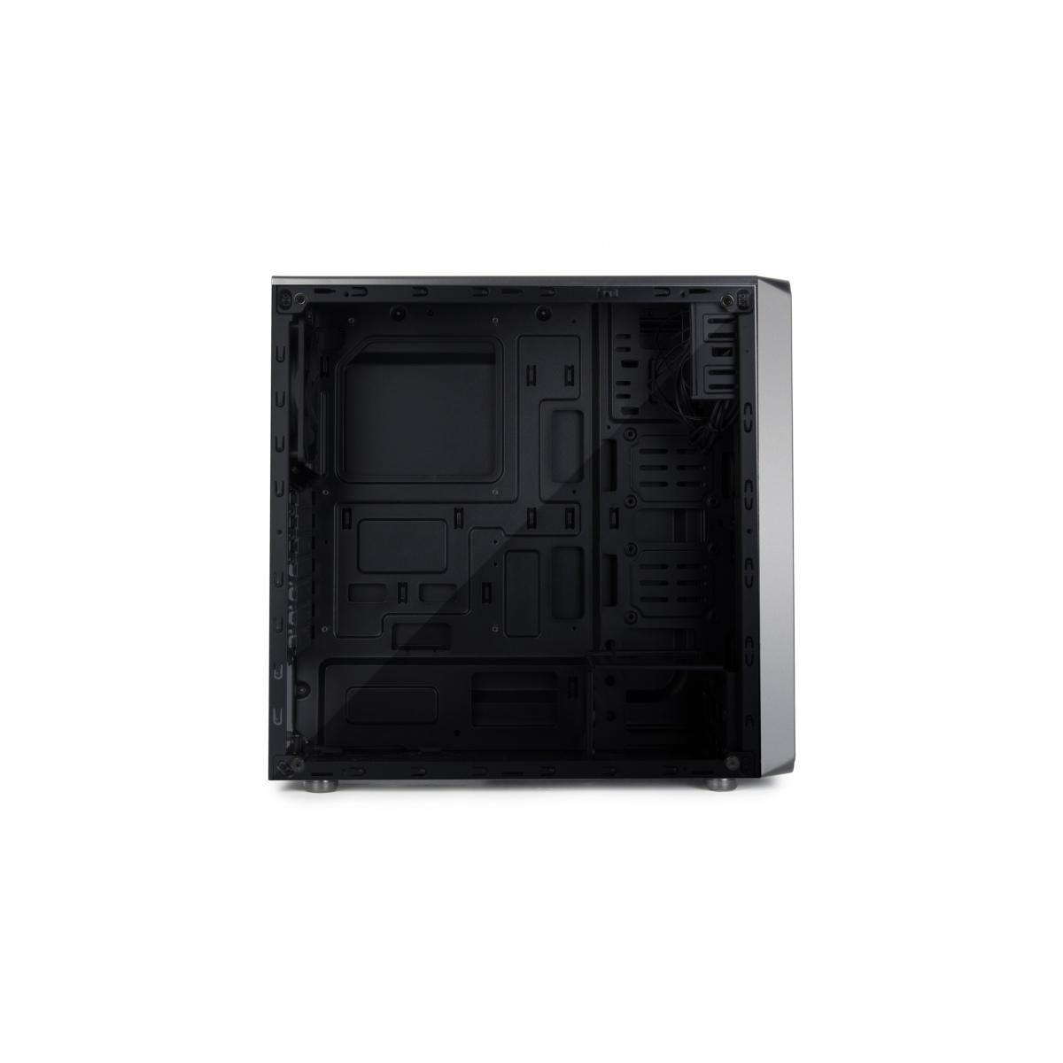 Case Atx Vultech VCO-A2699T con 1x USB 3.0 + 2x USB 2.0 pannello laterale in vetro temperato