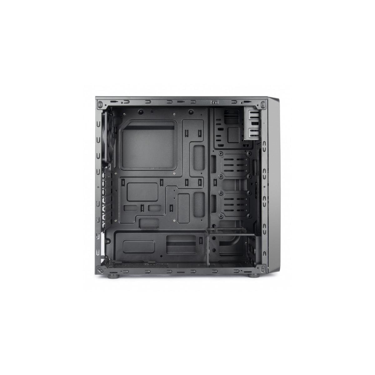 Case Atx Vultech VCO-A2699T con 1x USB 3.0 + 2x USB 2.0 pannello laterale in vetro temperato