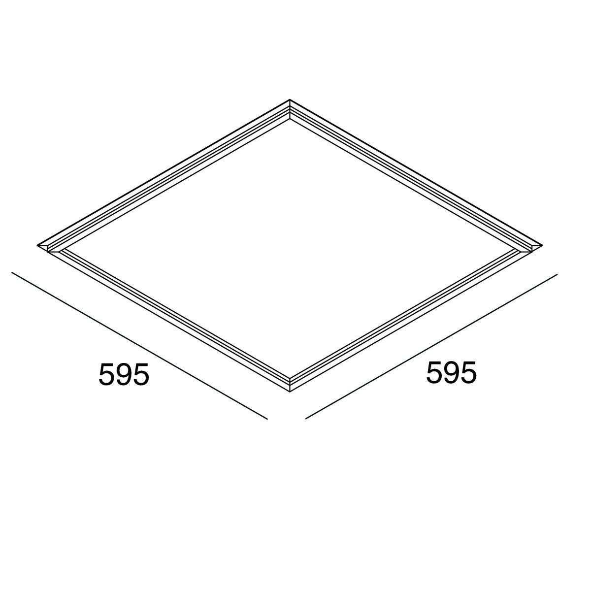 Art. 104704.01 Frame Panel TL 600x600 Led 35w 4000K a Rilievo